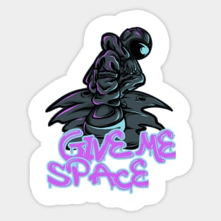 Astronaut - Give me space Sticker